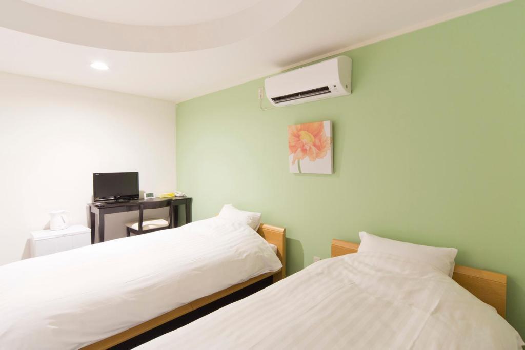 Shin-Okubo City Hotel Tokio Kamer foto